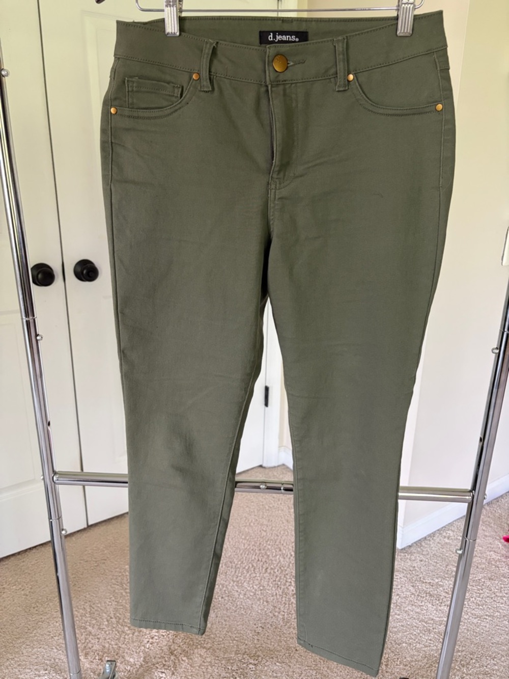 d. jeans Olive Skinny Mid-Rise Women’s Jeans